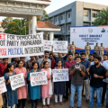 തിരുവനന്തപുരം CETയിലെ ‘വികസിത് ഭാരത്’ പരിപാടി വിവാദത്തിൽ; വന്ദേമാതരം ആലാപനത്തെ ചൊല്ലി വിദ്യാർഥി പ്രതിഷേധം