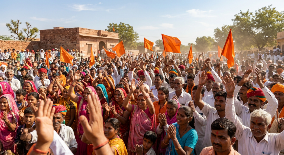 bjp രാജസ്ഥാനിൽ ബിജെപിക്ക് മുന്നേറ്റം; തദ്ദേശ തിരഞ്ഞെടുപ്പ് ഫലം തുറക്കുന്നത് പുതിയ രാഷ്ട്രീയ ചർച്ചകൾ